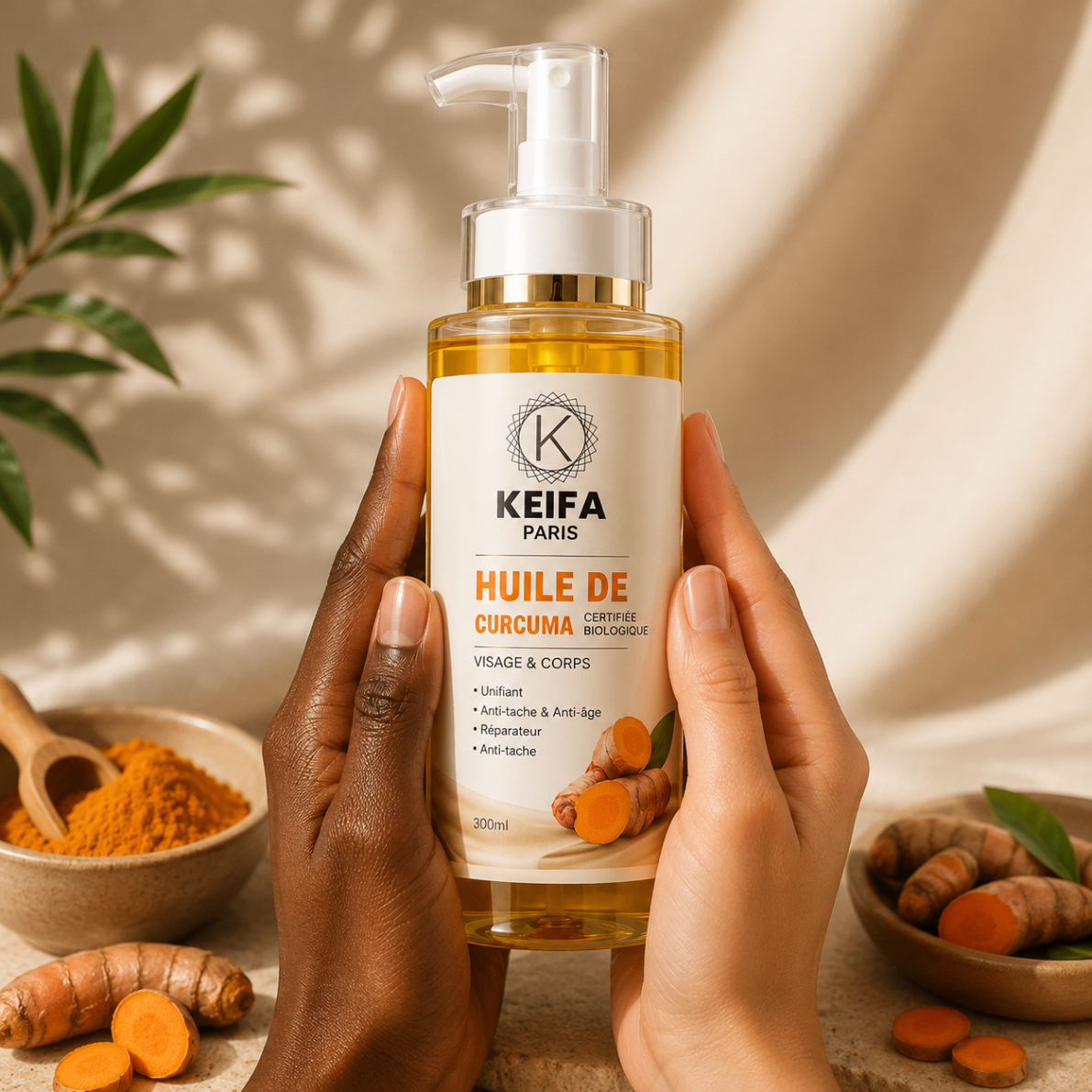 Huile de Curcuma Bio